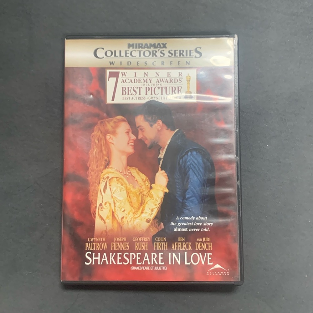 ✨4 for $20✨ Shakespeare in Love DVD